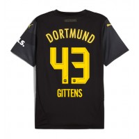 Dres Borussia Dortmund Jamie Bynoe-Gittens #43 Gostujuci 2024-25 Kratak Rukav